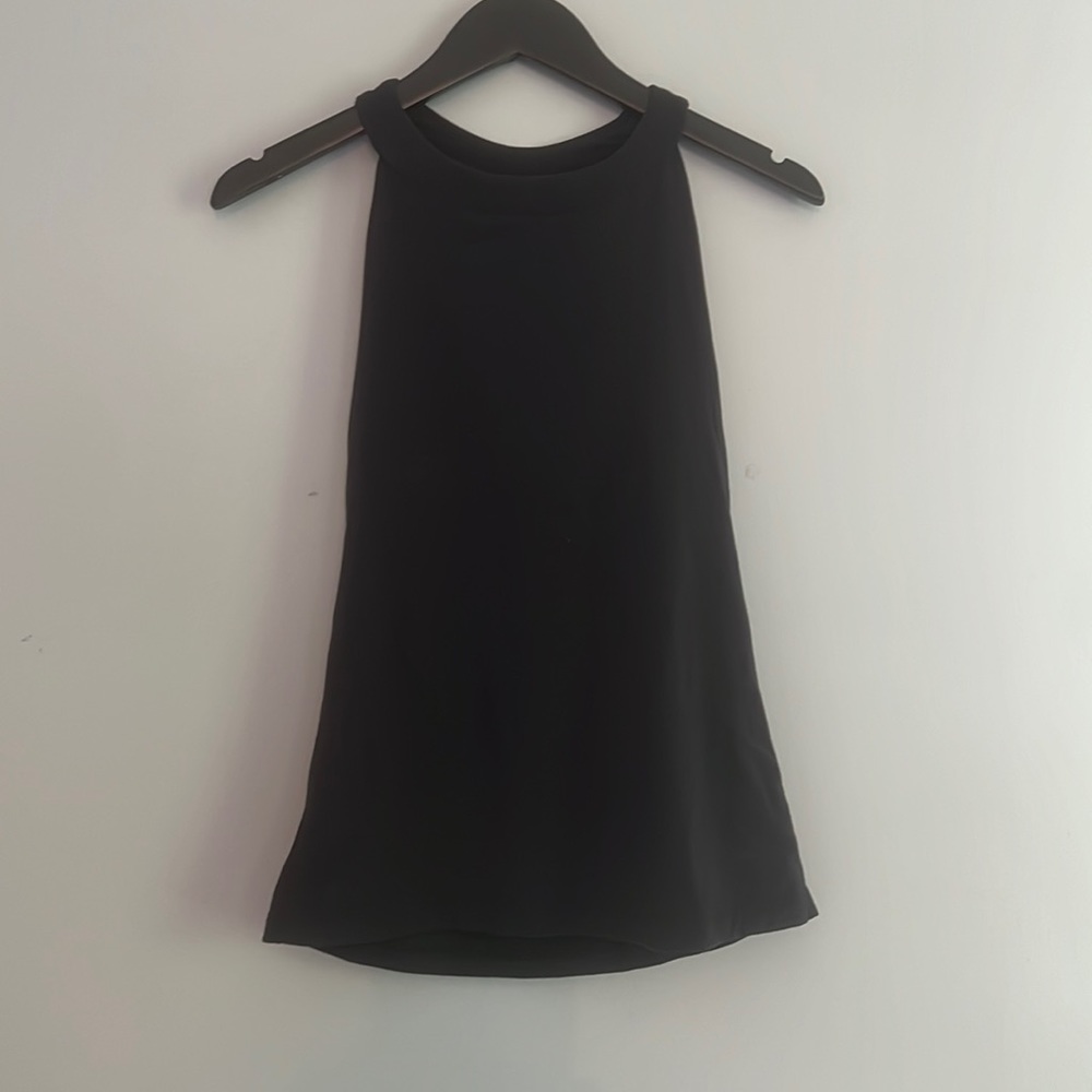 Open back athletic top